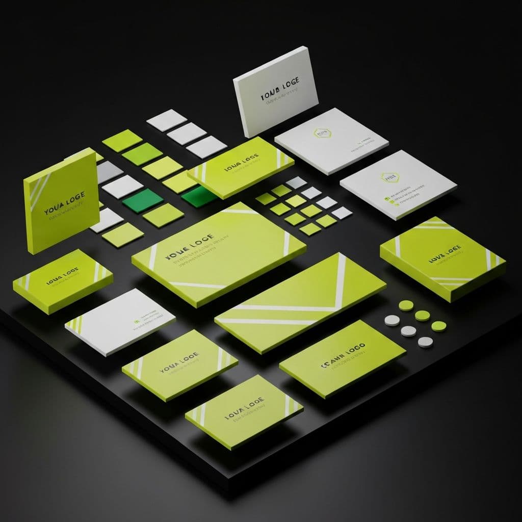 Brand identity design showcase